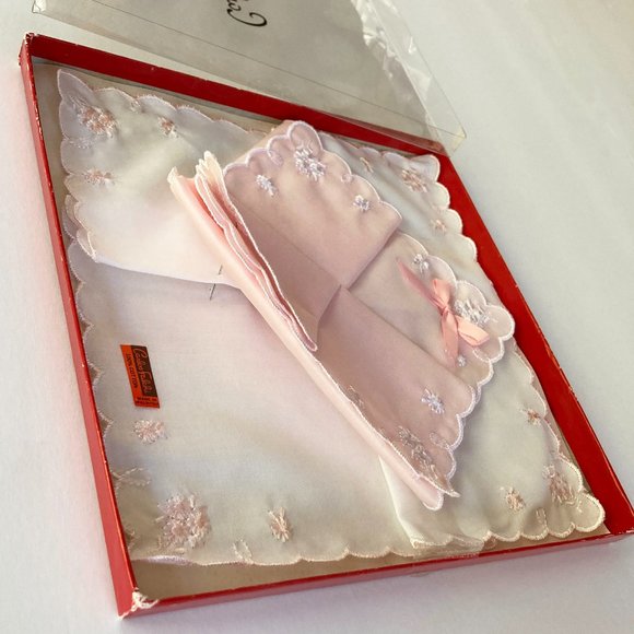 Carlos Falchi Boxed Handkerchief Set - Picture 2 of 4